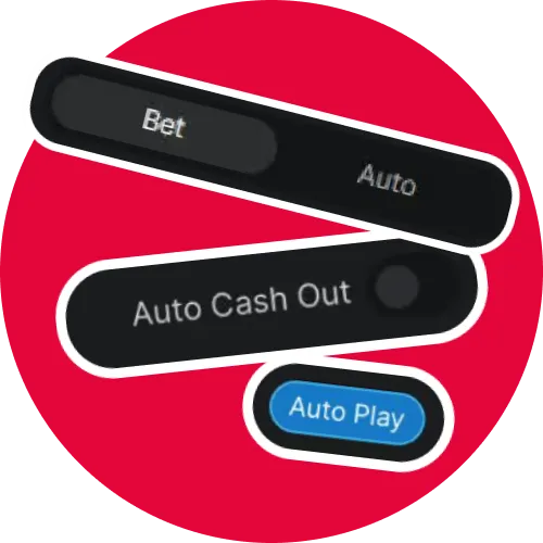 Activate the helpful auto bet and auto cash out tools in the Aviator app.