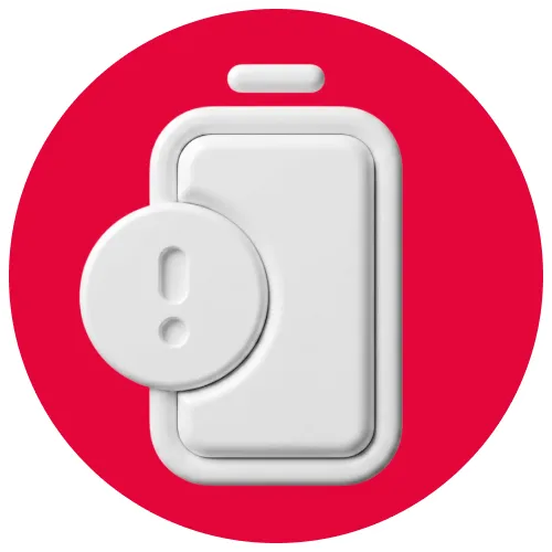 Monitor your mobile battery usage during long sessions in the Aviator app.