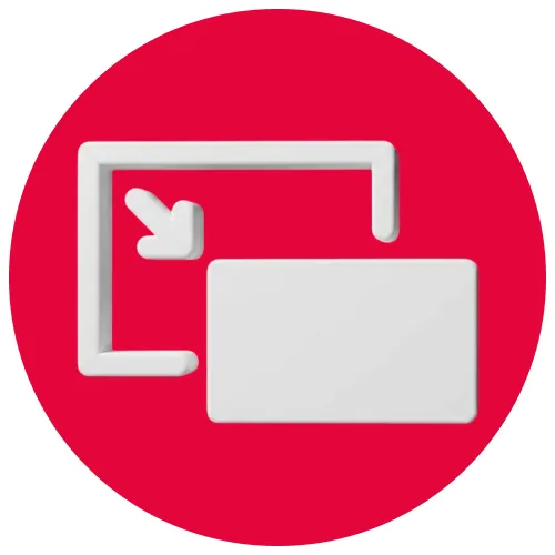 Enable the responsive screen overlay feature while using the Aviator app.